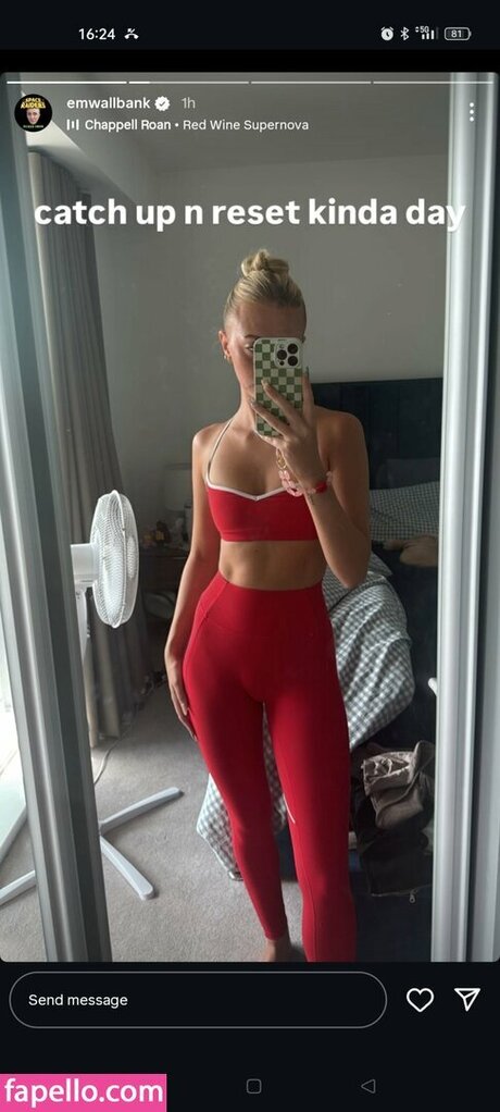 emwallbank exclusive model photo