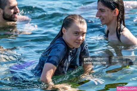 Greta Thunberg star pornographic images