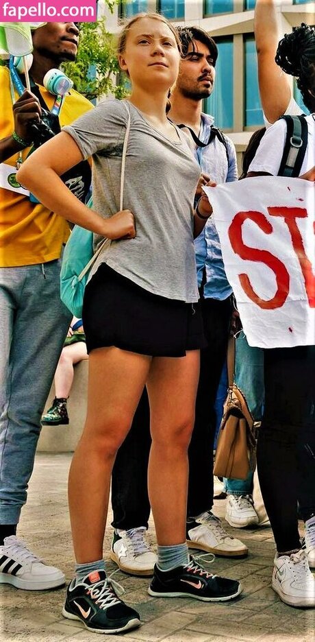 Greta Thunberg star sexy photo