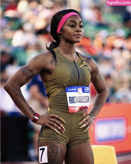 Shacarri Richardson model beautiful image