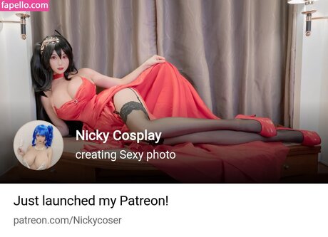 nickycosplay model perfect pic