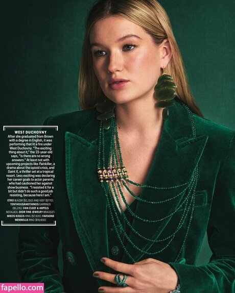 West Duchovny star adult picture