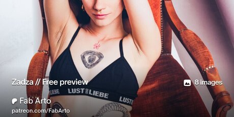 Zadza fr art model pics