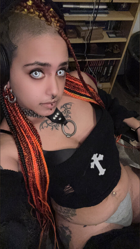 Azrael the goth pup hot pornstar img