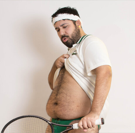 Tincho Tennis session happening NOW_ star pornographic photos