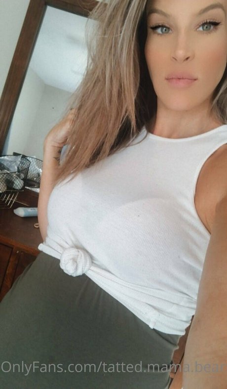 tatted mama bear model exclusive photo