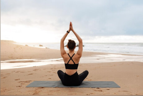 Yoga chick_ star free photo