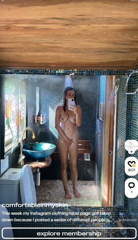 Comfortableinmyskin porn model archive