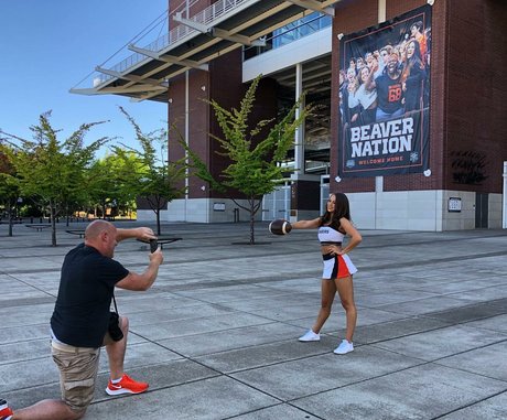 Taylor Johnson Cheer art star photo