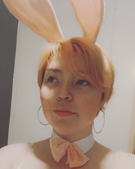 Pink chubby Bunny model nice images