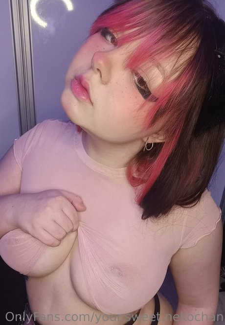 your sweet nekochan star hot pic