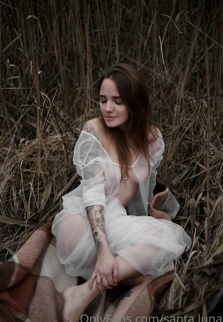 santa luna model sexy pic