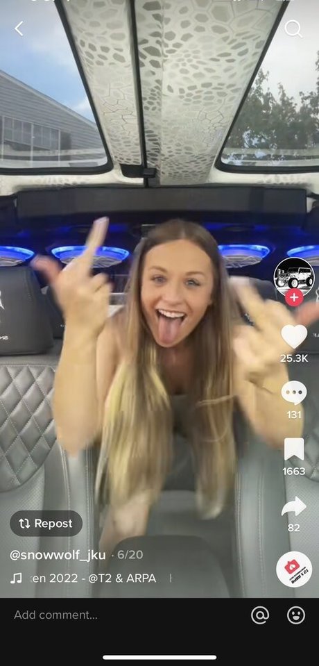 Miss snowwolf jku naked model photos