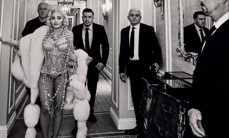 Madonna model naked picture