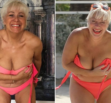 Denise Welch exclusive model images
