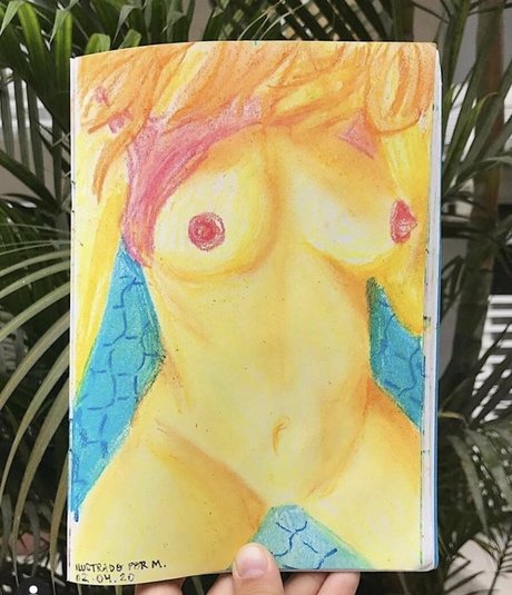 carolinecalloway art model picture