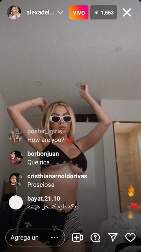 Alexa Dellanos pretty model pic