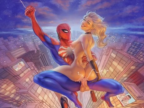 Black Cat naked pornstar image