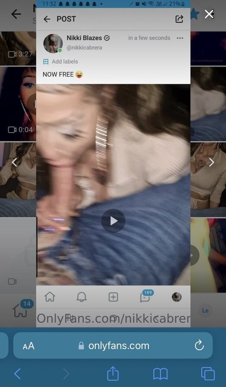 Nikki Cabrera art model photos