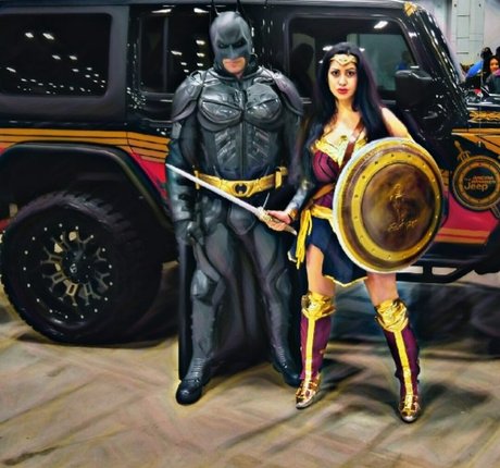 Jennifer Cortez art model picture