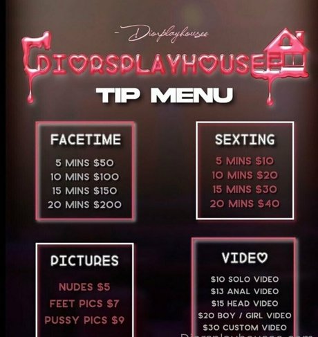 diorsplayhousee model hd archive