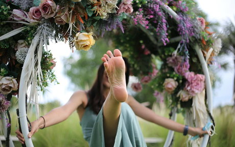 eurasian feet star sexy image