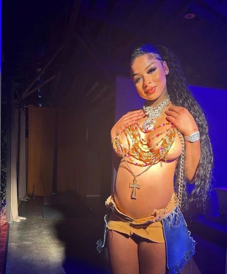 Chrisean Rock model art pictures