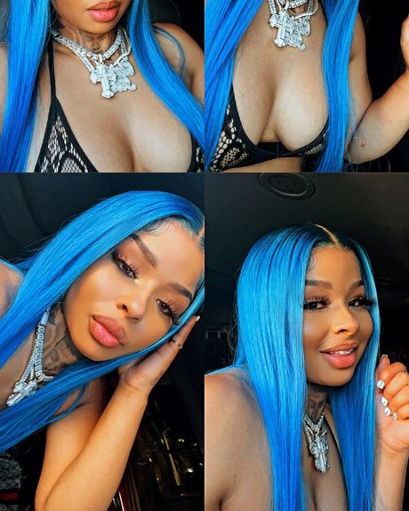 Chrisean Rock art model photo