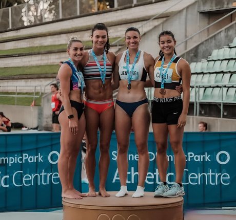 Michelle Jenneke exclusive model pictures