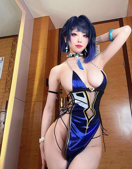 shuimiaoaqua naked model photo