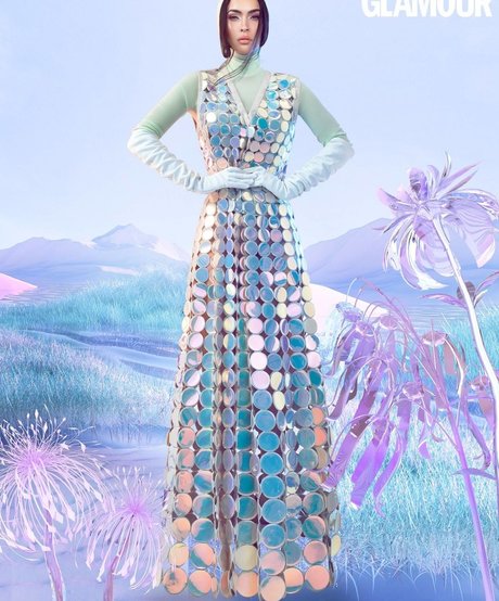 Megan Fox pornographic model photo