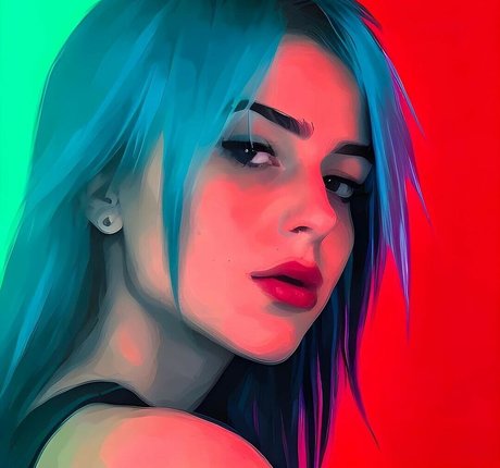 Belle Kaffer art actress photo