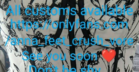 anna feet crush vore pornographic star photos