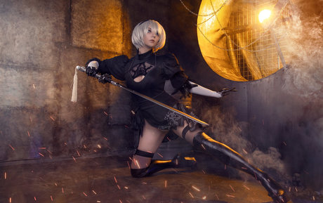 AGflower Cosplay naked actress pic