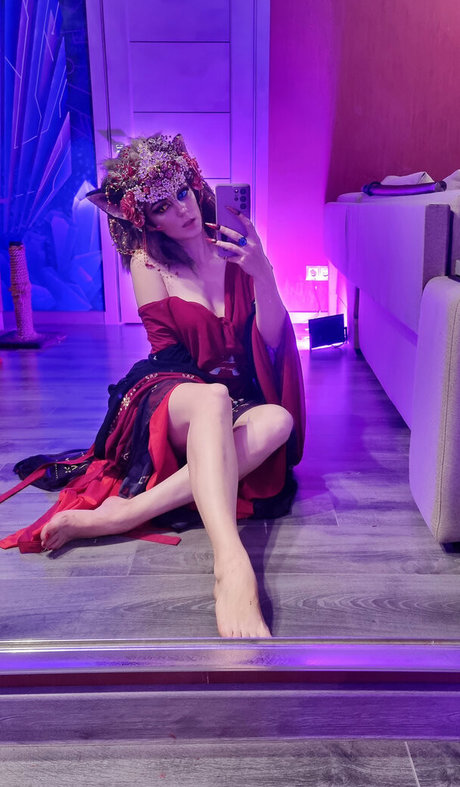 AGflower Cosplay model beautiful picture