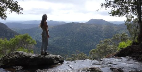 Mother The Mountain Farm sexy model photos