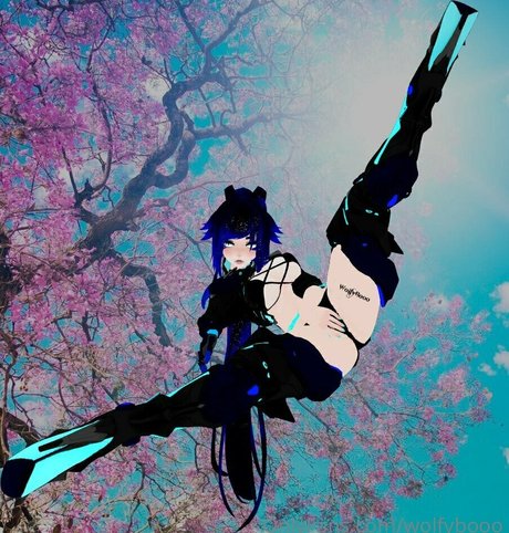 wolfybooo model hot image