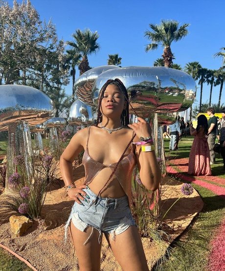 Storm Reid model nude pictures