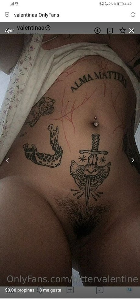 bittervalentine model nude photos