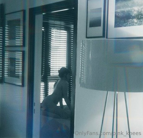 pink knees model erotic image