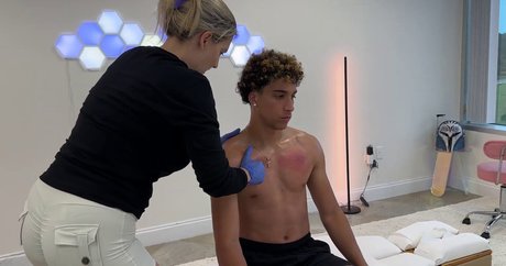 Mondragon Chiropractic model hot picture