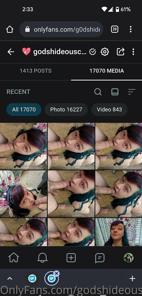 godshideouscreation xxx model pics