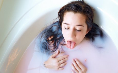 Milkwebs exclusive model pic