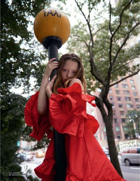 Mia Goth exclusive model pics