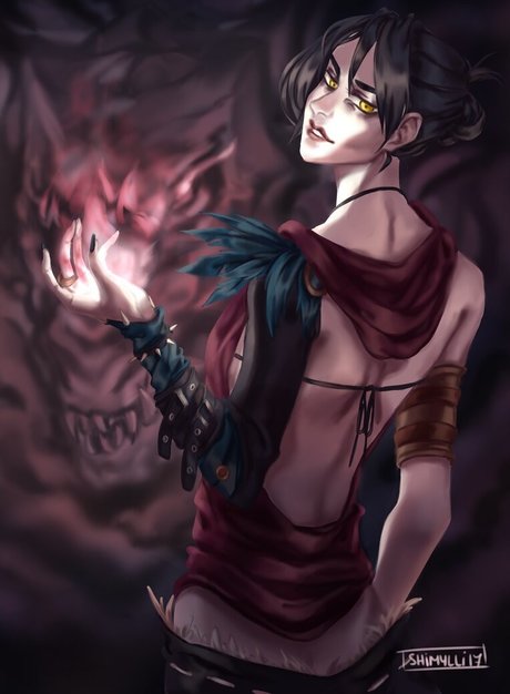 Dragon Age model perfect photo