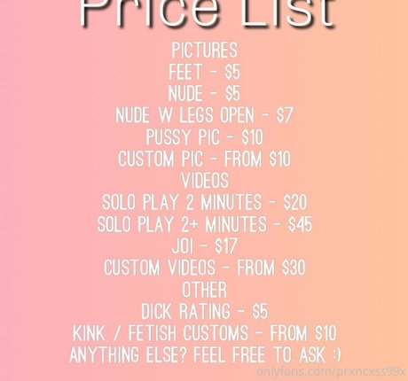 prxncxss99x pornstar nude photos