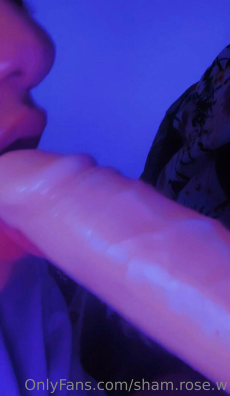 sham rose w model free pic