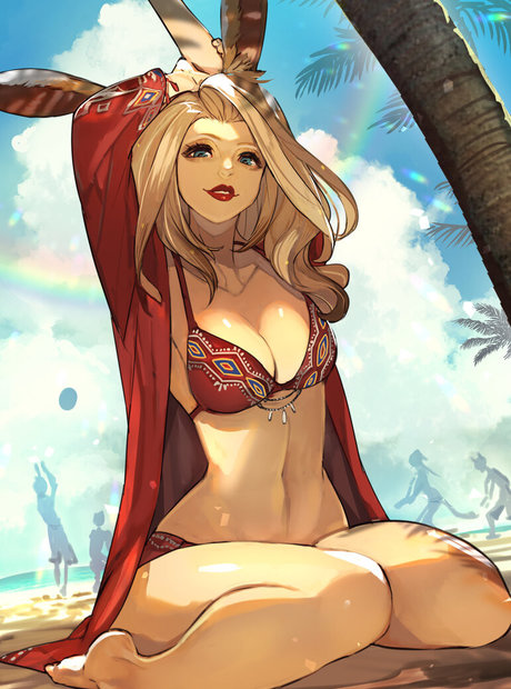 Final Fantasy art actress archive