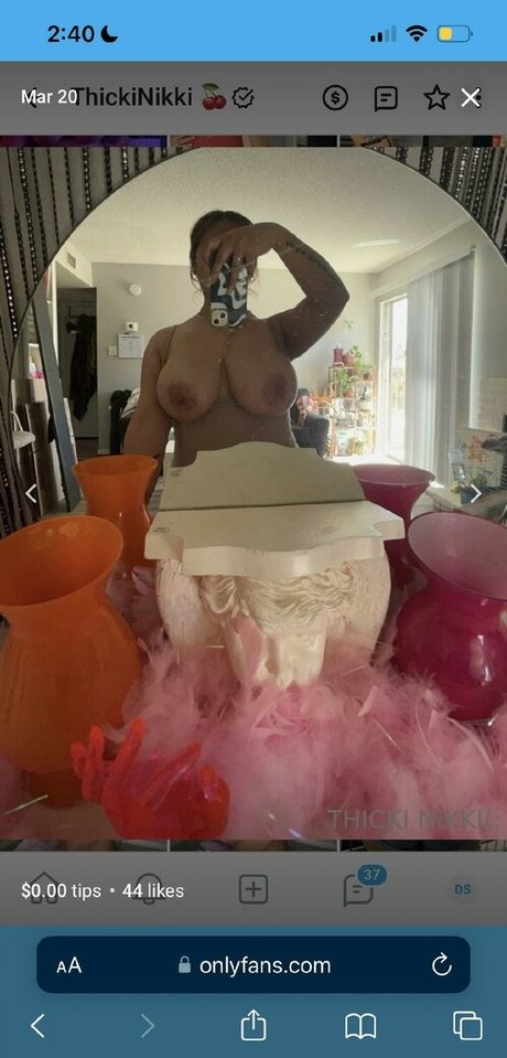 thicki nikki pornstar sexy photo