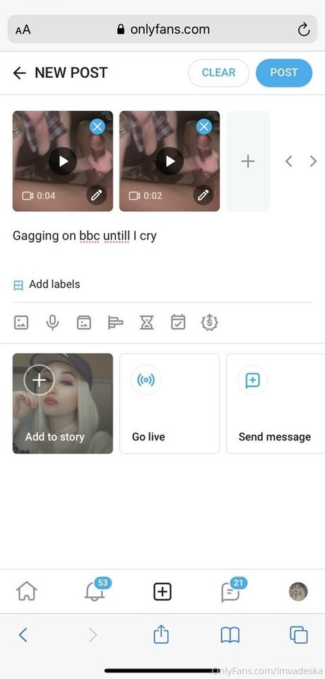 imvadeska pornstar art images